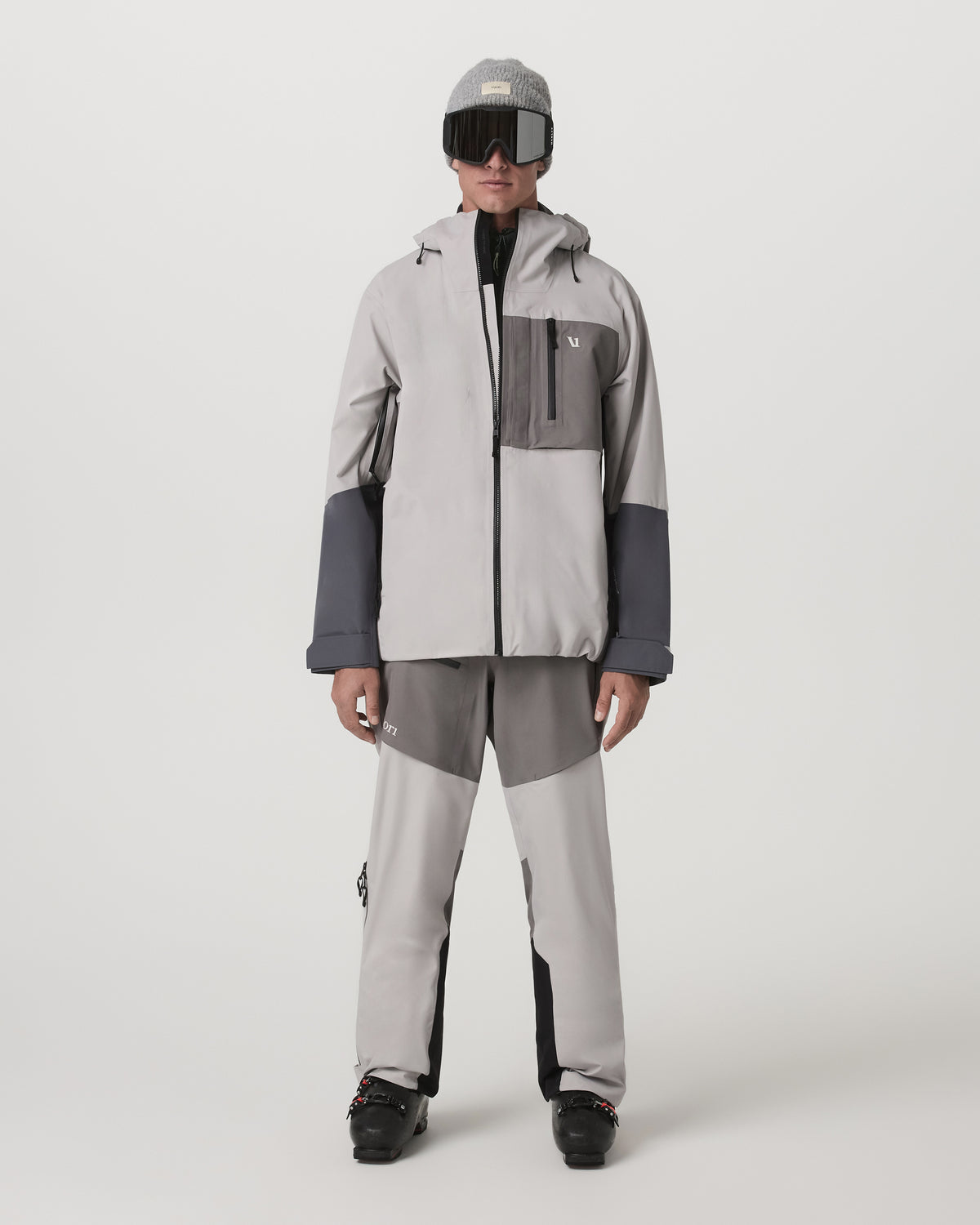 Vuori Taika Snow Shell Men's Amethyst Grey Ski/Board Jacket