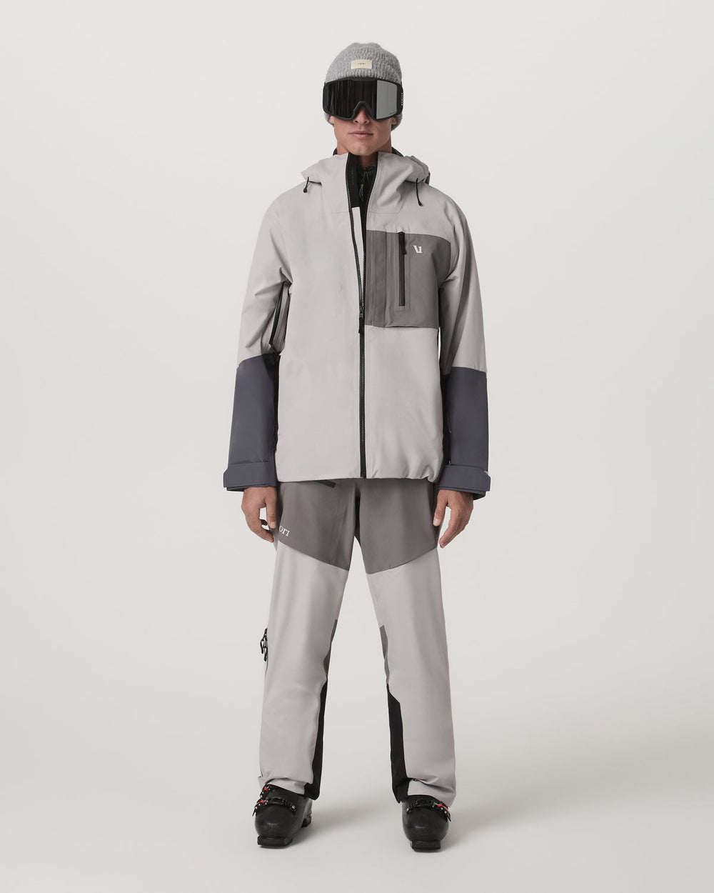 Vuori Taika Snow Shell Men's Amethyst Grey Ski/Board Jacket