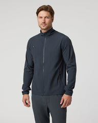 Vuori Venture Track Jacket Men's Navy Workout Jacket