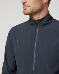 Vuori Venture Track Jacket Men's Navy Workout Jacket