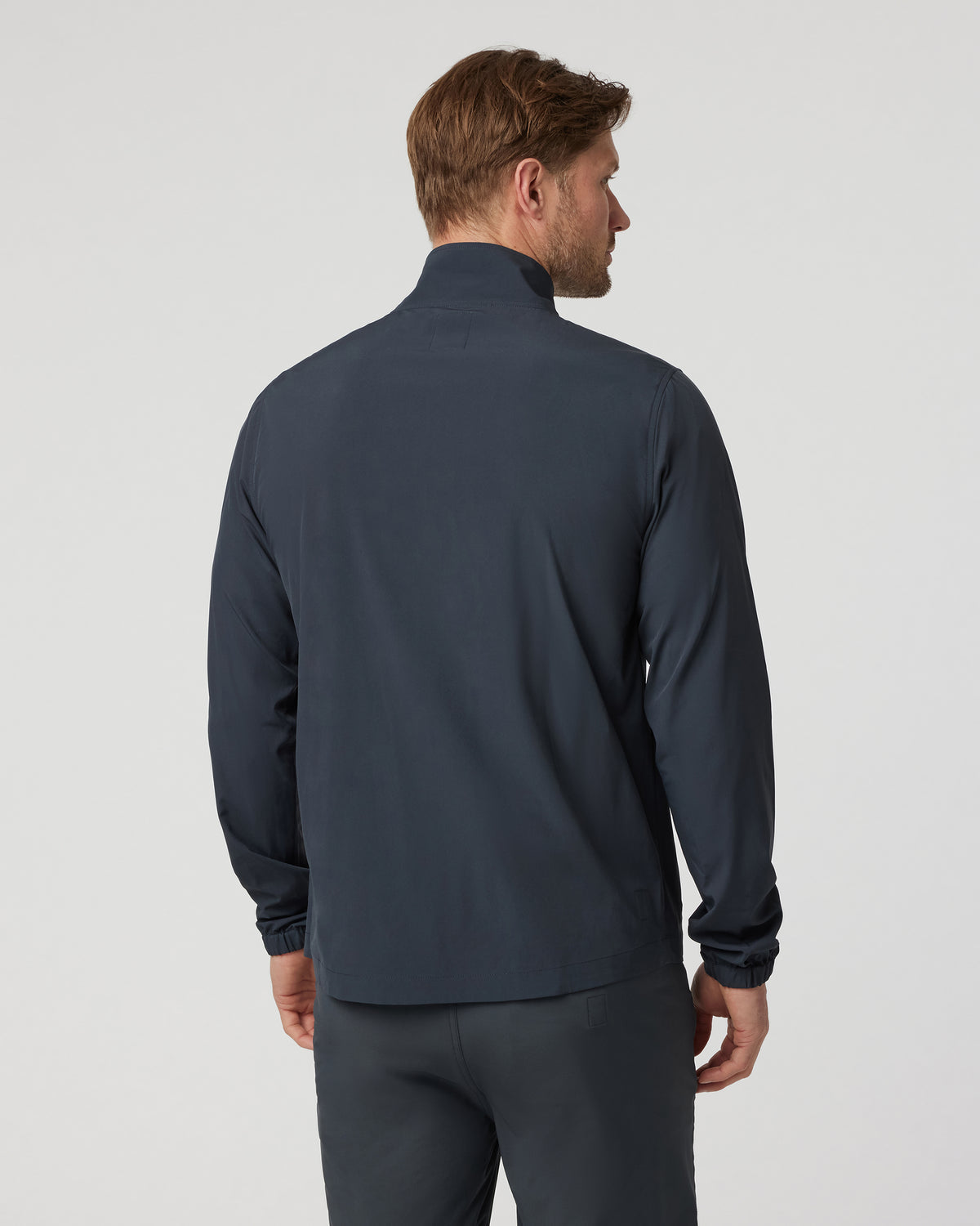 Vuori Venture Track Jacket Men's Navy Workout Jacket