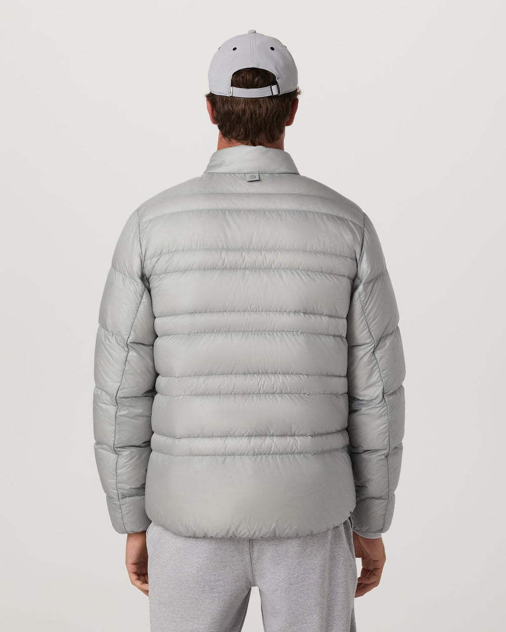 Vuori Coordinate Down Jacket Men's Sea Fog Ultra-Light Jacket