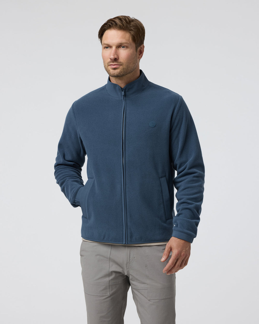 Vuori Aspen Full Zip Jacket Pacific Fleece Jacket