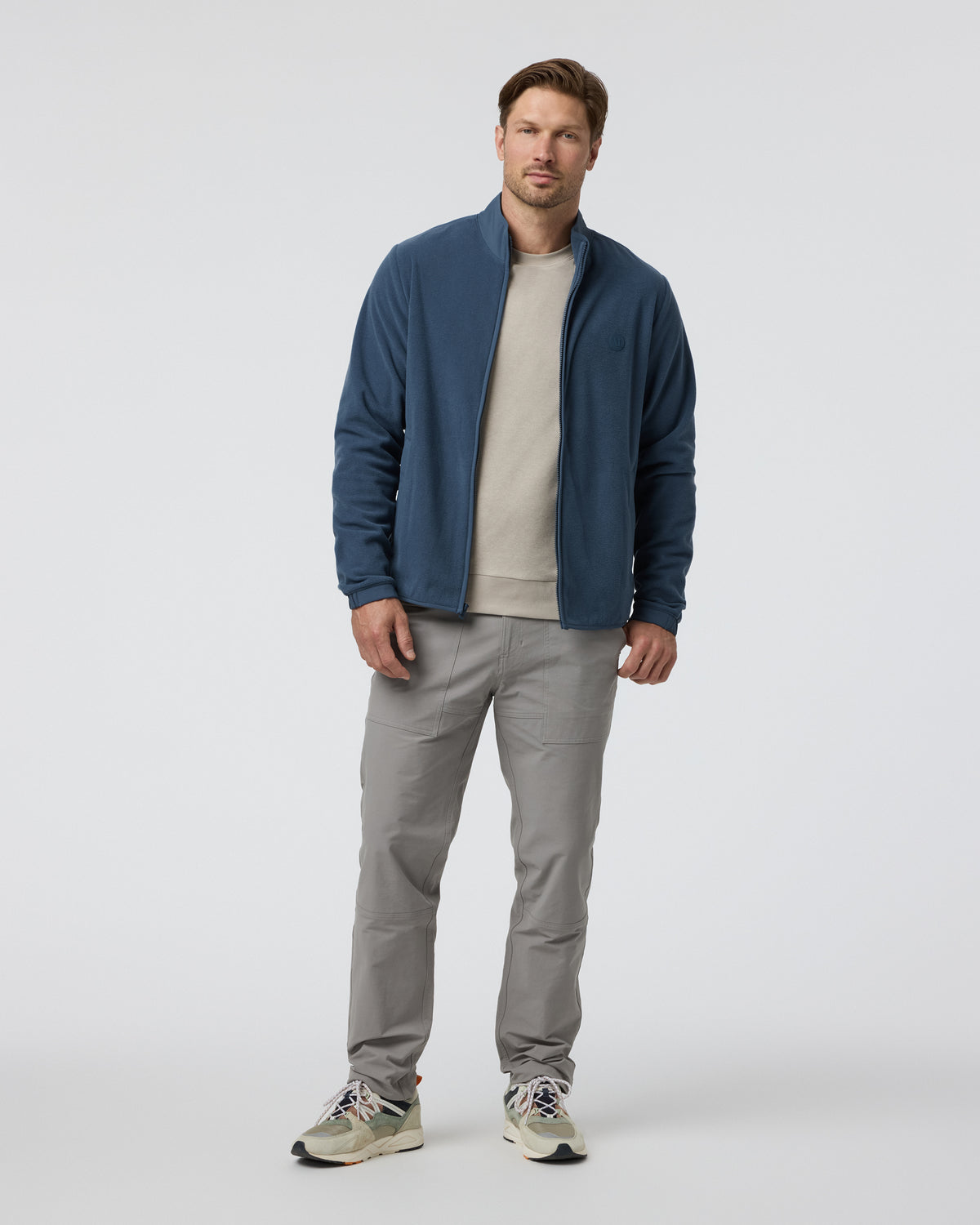 Vuori Aspen Full Zip Jacket Pacific Fleece Jacket
