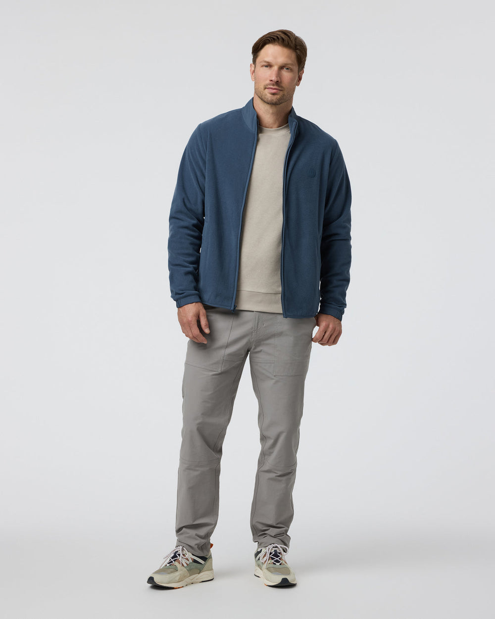 Vuori Aspen Full Zip Jacket Pacific Fleece Jacket