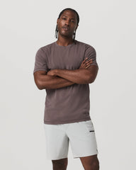 Vuori Tuvalu Tee Men's Cotton Short Sleeve T-Shirt in Timber
