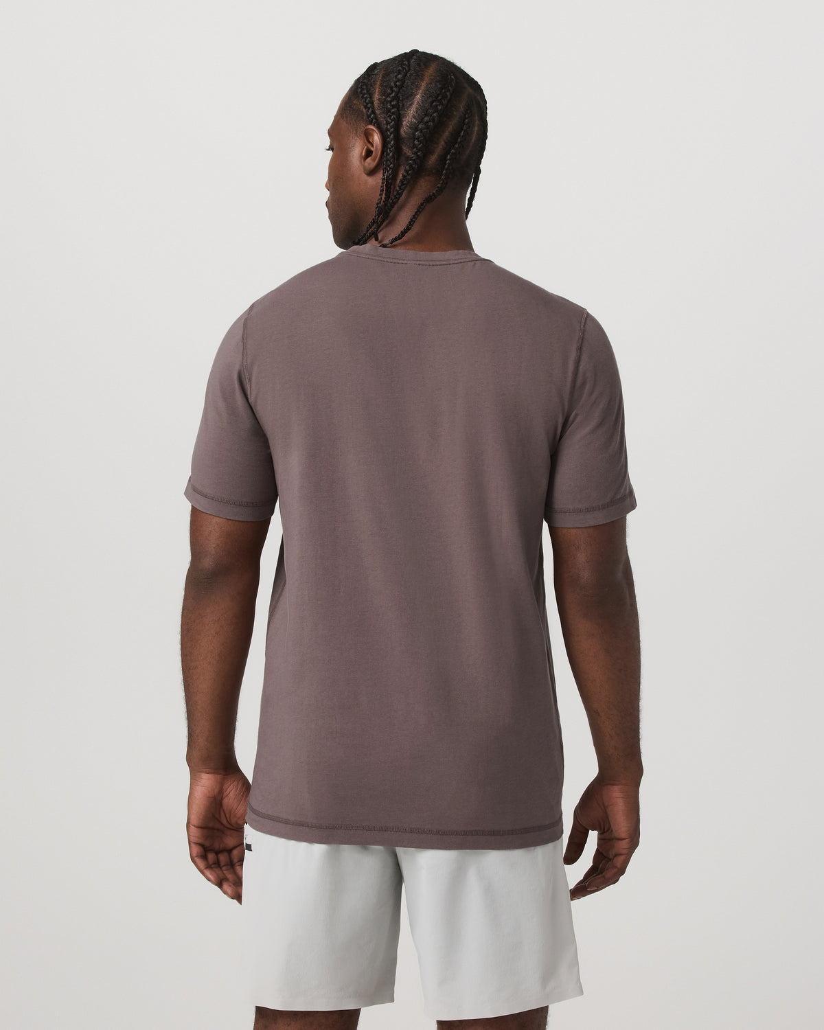 Vuori Tuvalu Tee Men's Cotton Short Sleeve T-Shirt in Timber