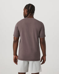 Vuori Tuvalu Tee Men's Cotton Short Sleeve T-Shirt in Timber