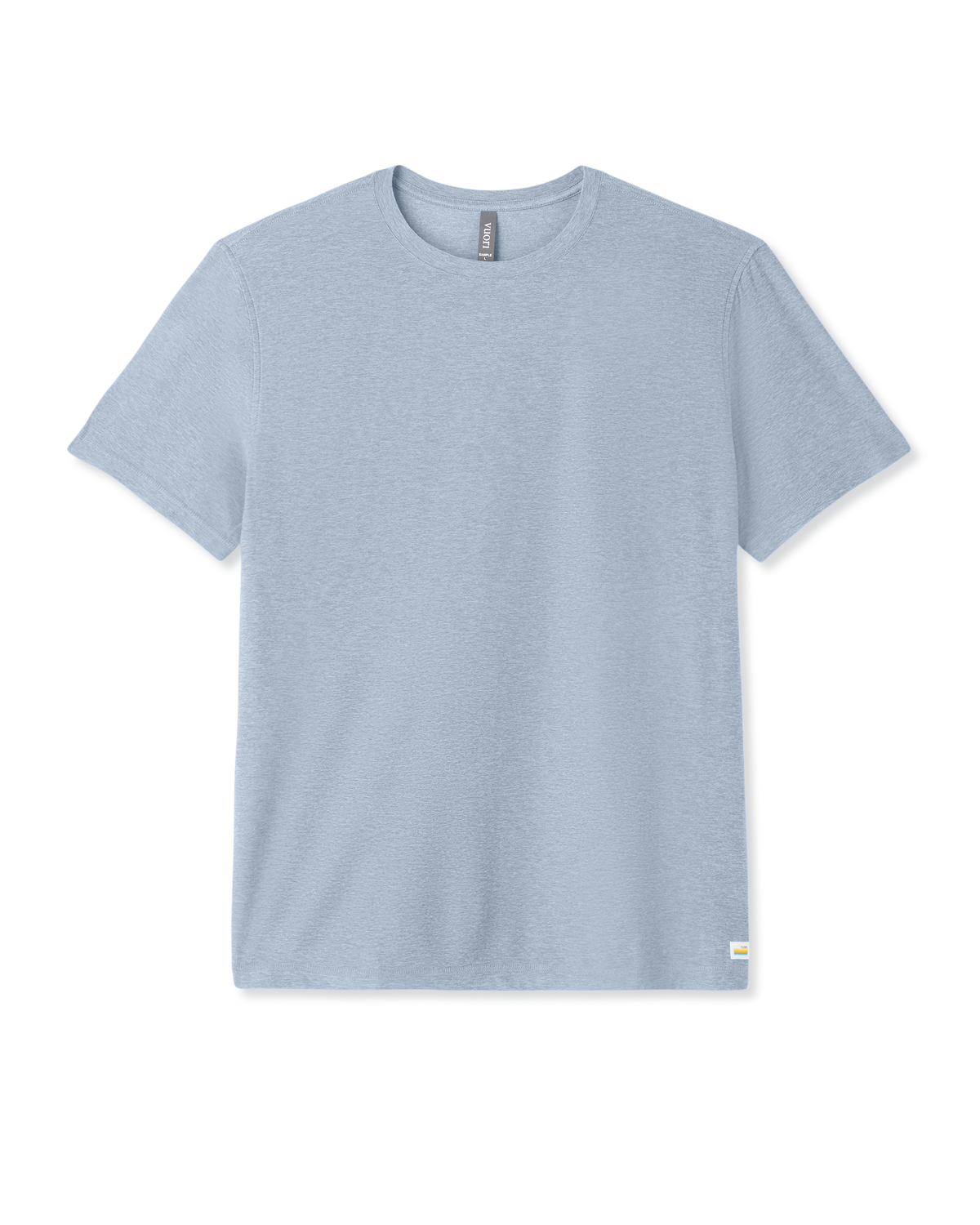 Vuori Strato Tech Tee Men's Blue Dusk Heather T-Shirt