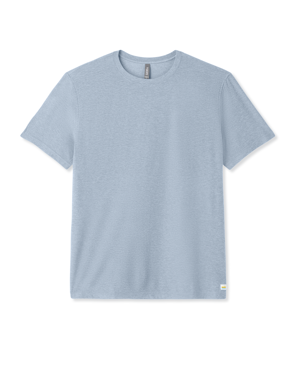 Vuori Strato Tech Tee Men's Blue Dusk Heather T-Shirt