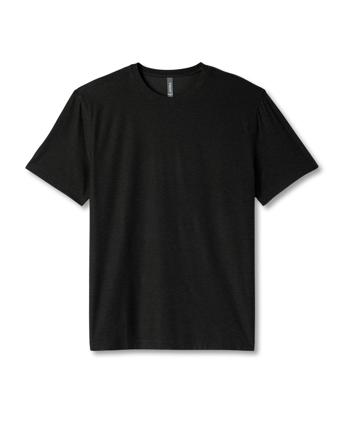 Vuori Short Sleeve Strato Tee - Relaxed Fit Men's Black Shirt