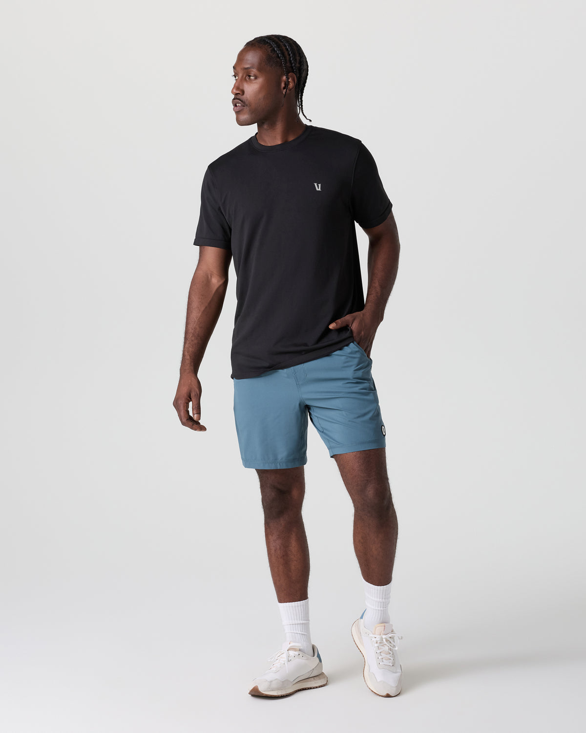 Vuori Short Sleeve Clearview Seamless Tee Black
