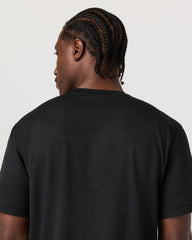 Vuori Men's Short Sleeve Ponto Tee - Relaxed Black Heather