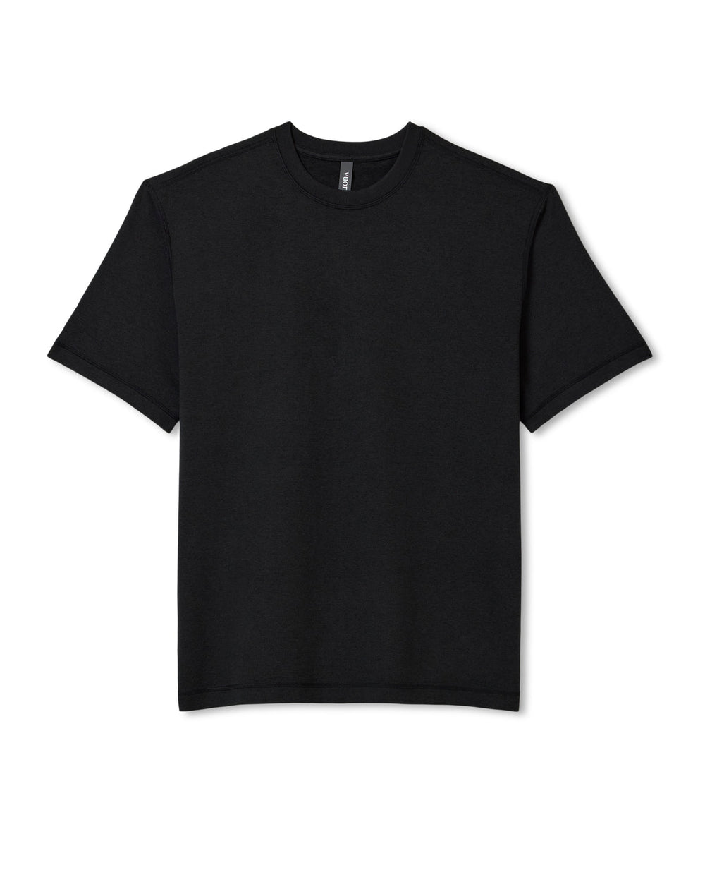 Vuori Men's Short Sleeve Ponto Tee - Relaxed Black Heather