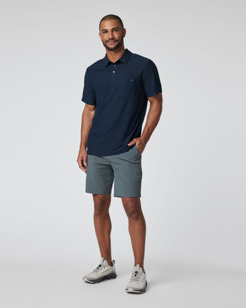 Vuori Ace Polo Men's Ink Performance Polo