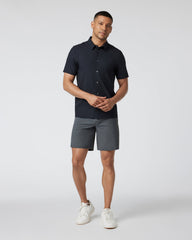 Vuori Short-Sleeve Manhattan Button Down Black
