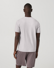 Vuori Short Sleeve Everyday Tee Men's Oatmeal Heather Shirt