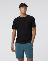 Vuori Short Sleeve Strato Pocket Tee - Relaxed Fit Black