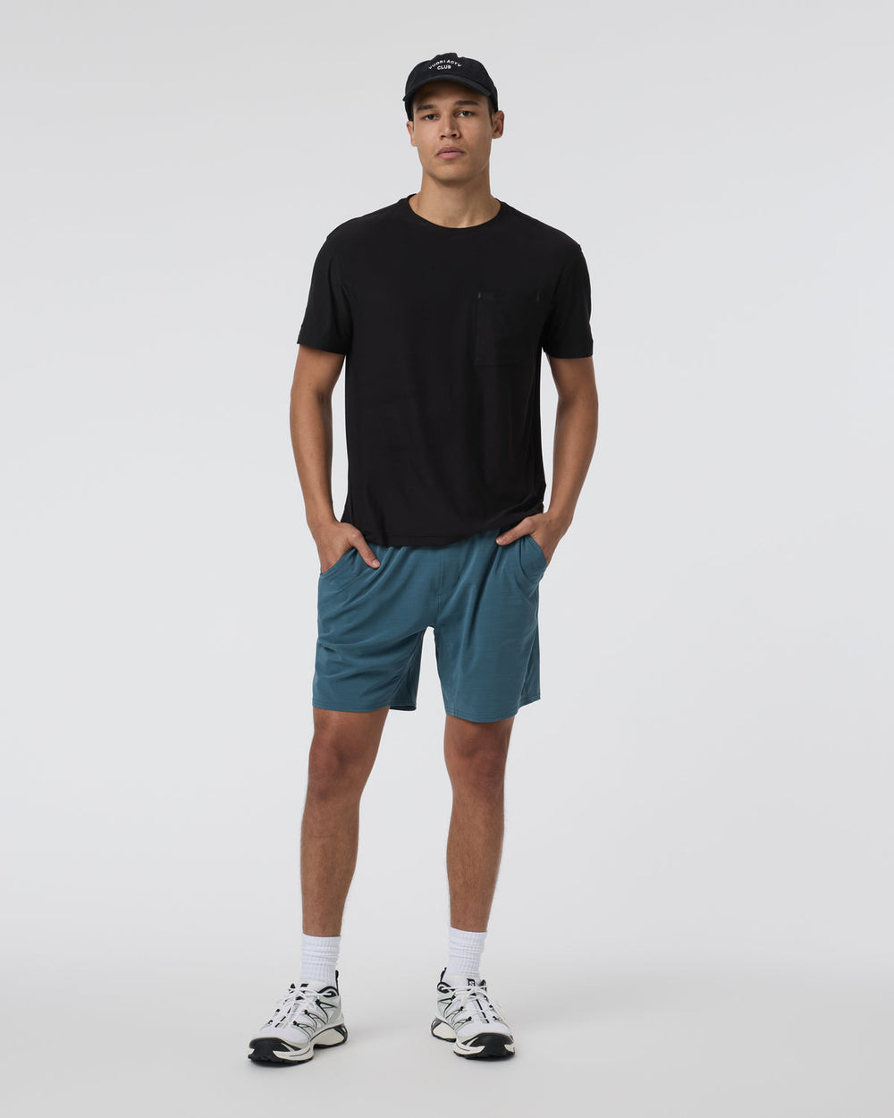Vuori Short Sleeve Strato Pocket Tee - Relaxed Fit Black