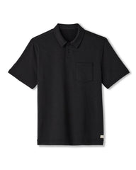 Vuori Short Sleeve Ponto Performance Polo Black Heather