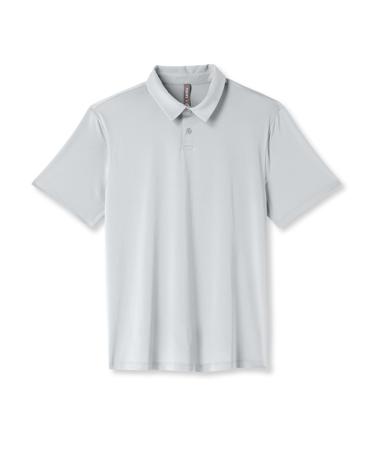 Vuori Short Sleeve Viewpoint Polo 2.0 Men's Sky Grey Shirt