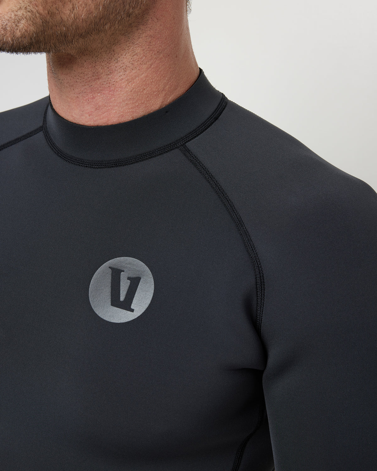 Vuori Short Sleeve Yulex Wetsuit Top Washed Black