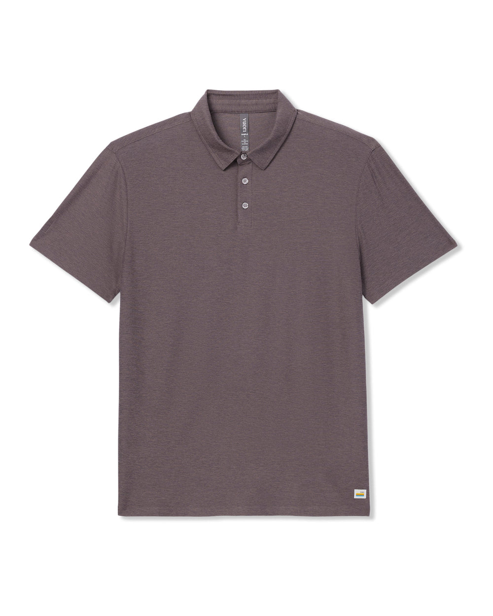 Vuori Strato Tech Polo Men's Huckleberry Heather Polo Shirt