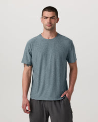 Vuori Short Sleeve Strato Tee - Relaxed Fit Kashmir Heather