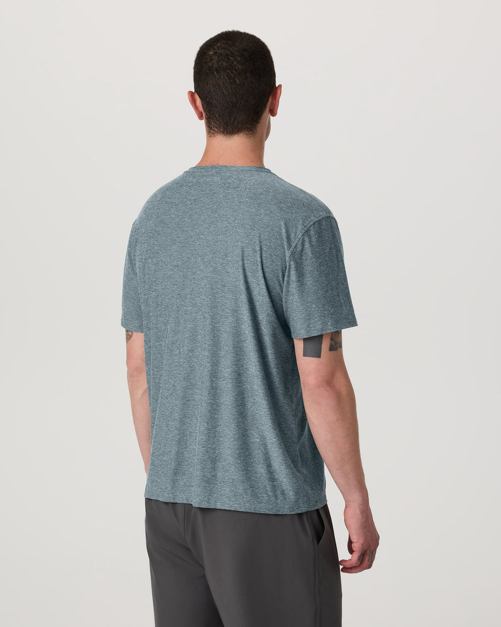 Vuori Short Sleeve Strato Tee - Relaxed Fit Kashmir Heather