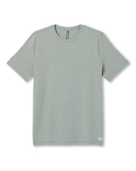 Vuori Tuvalu Tee Agave Green Cotton T-Shirt
