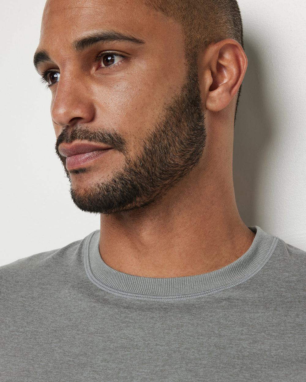 Vuori Short Sleeve Ponto Performance Tee Driftwood Heather