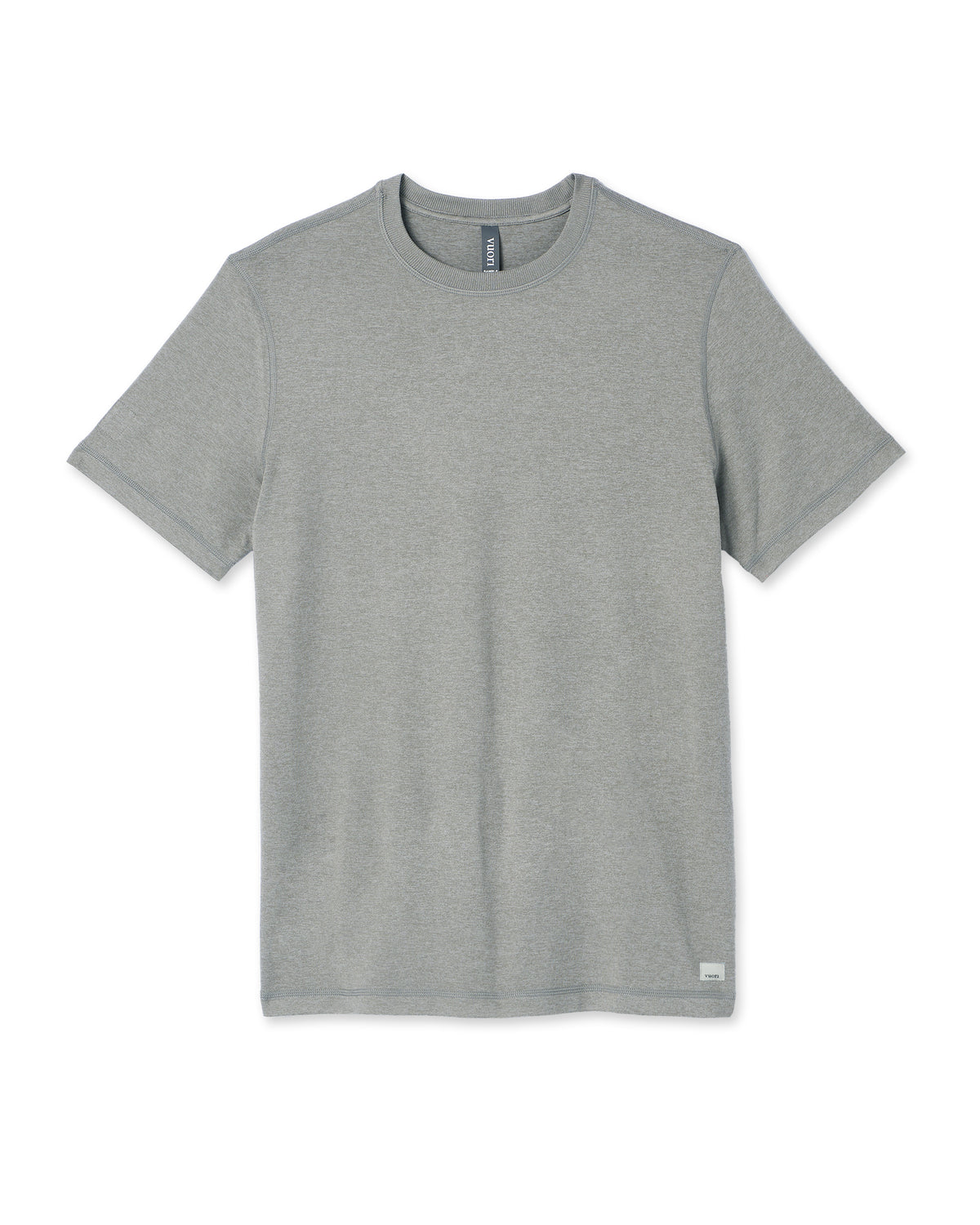Vuori Short Sleeve Ponto Performance Tee Driftwood Heather