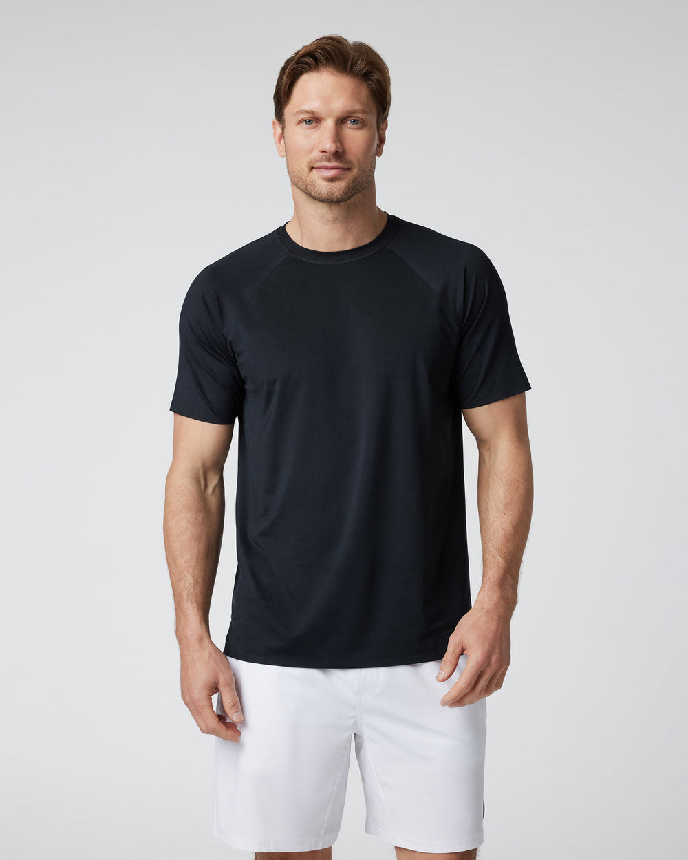 Vuori Short Sleeve Viewpoint Performance Tee Black