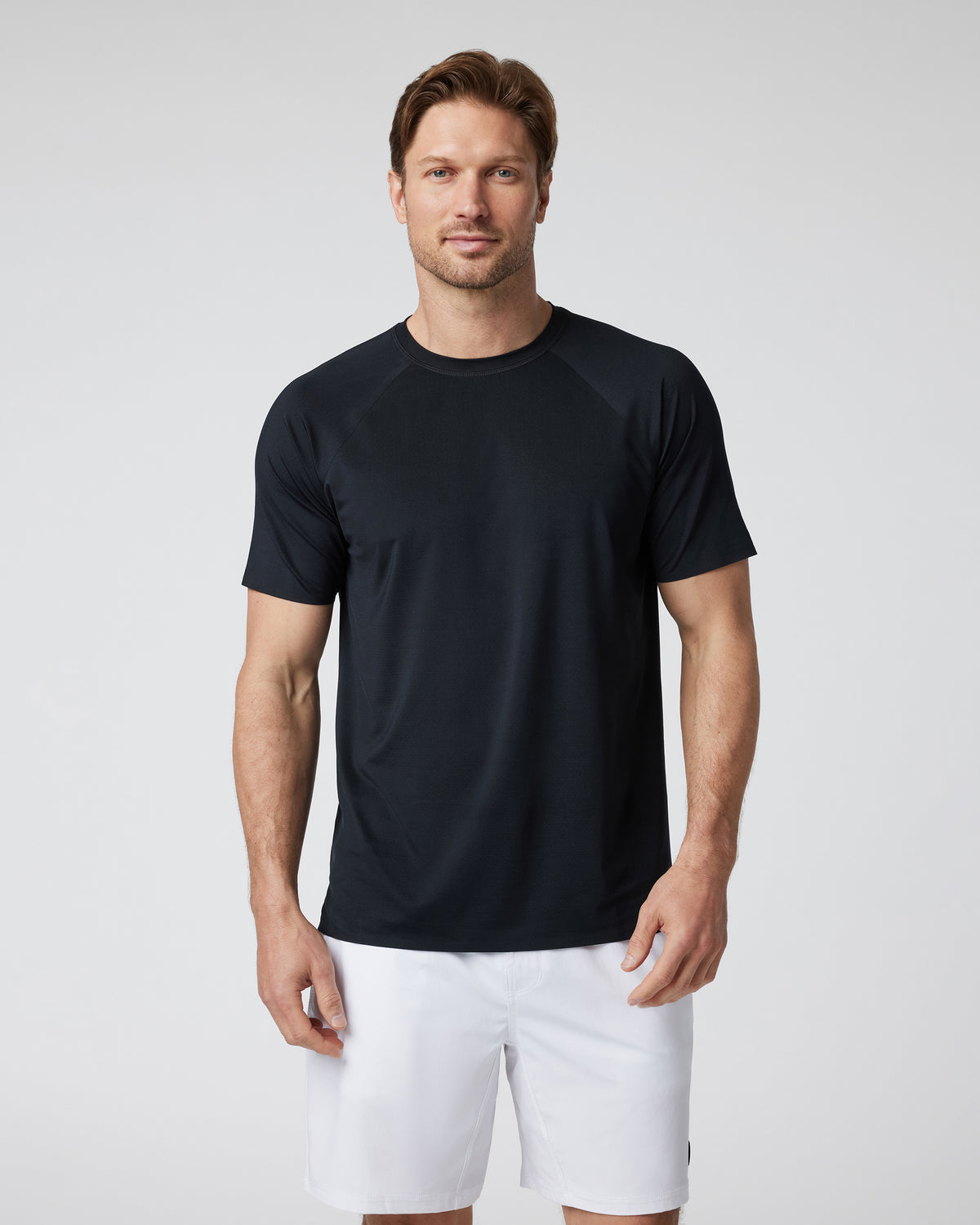 Vuori Short Sleeve Viewpoint Performance Tee Black