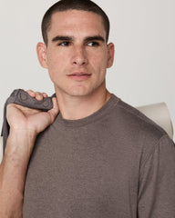Vuori Men's Short Sleeve Ponto Tee - Relaxed Huckleberry