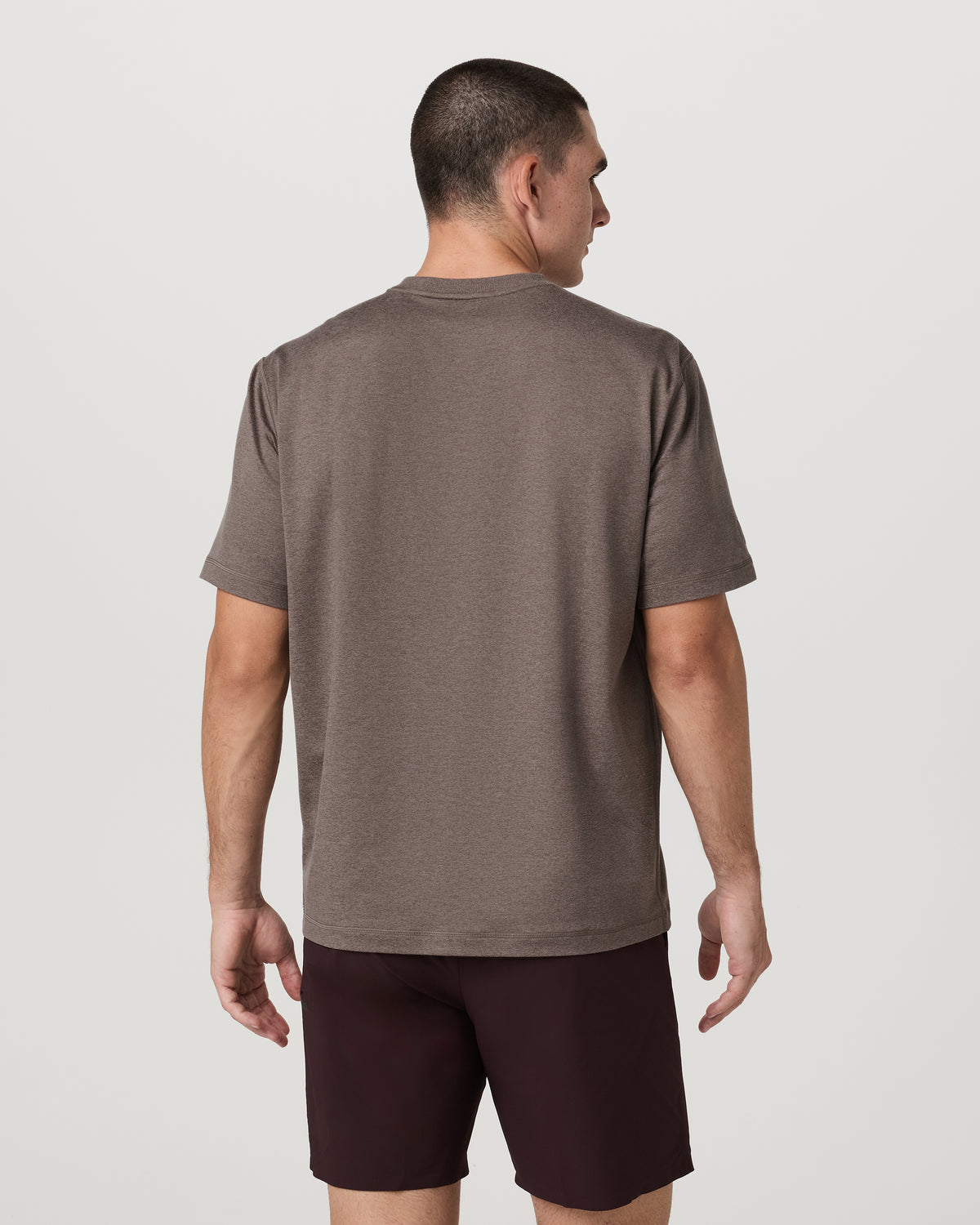 Vuori Men's Short Sleeve Ponto Tee - Relaxed Huckleberry