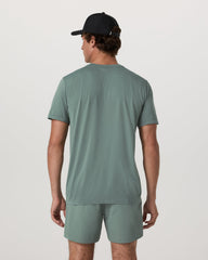 Vuori Short Sleeve Clearview Seamless Tee Men's Marsh T-Shirt