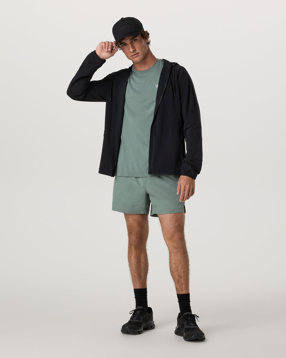 Vuori Short Sleeve Clearview Seamless Tee Men's Marsh T-Shirt