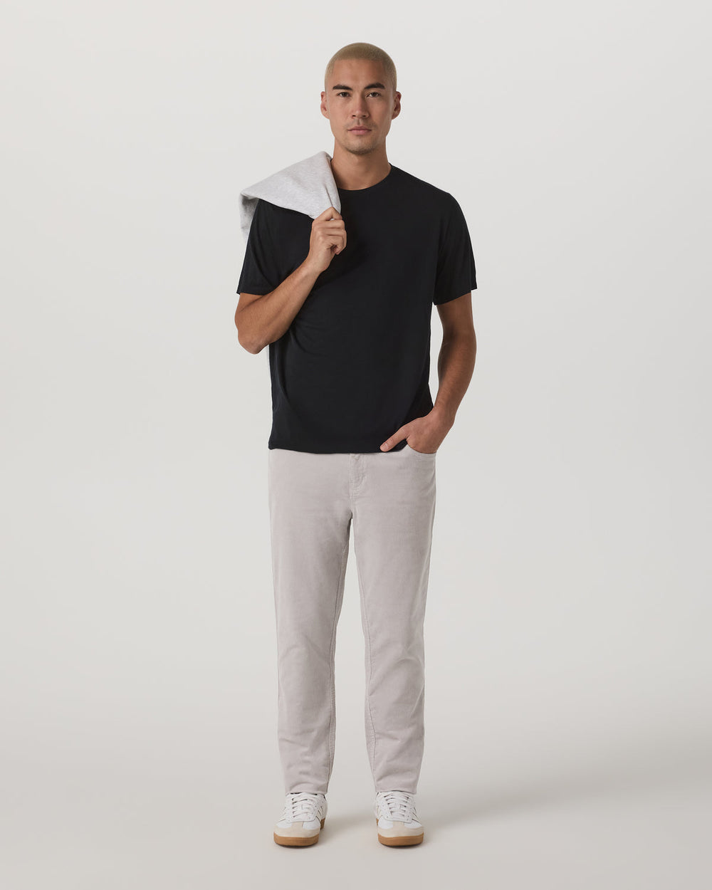 Vuori Short Sleeve Merino Wool Tee Men's Black Knit Shirt