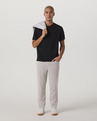 Vuori Short Sleeve Merino Wool Tee Men's Black Knit Shirt