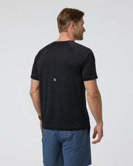 Vuori Short Sleeve Precept Tech Tee Black