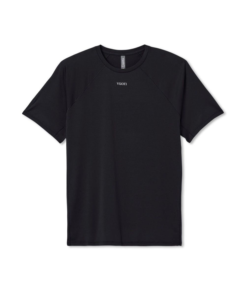 Vuori Short Sleeve Precept Tech Tee Black