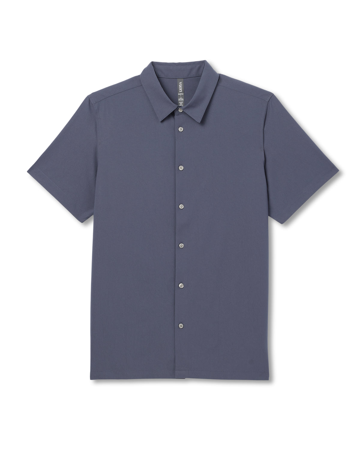 Vuori Short Sleeve Manhattan Button Down Men's Azure Shirt