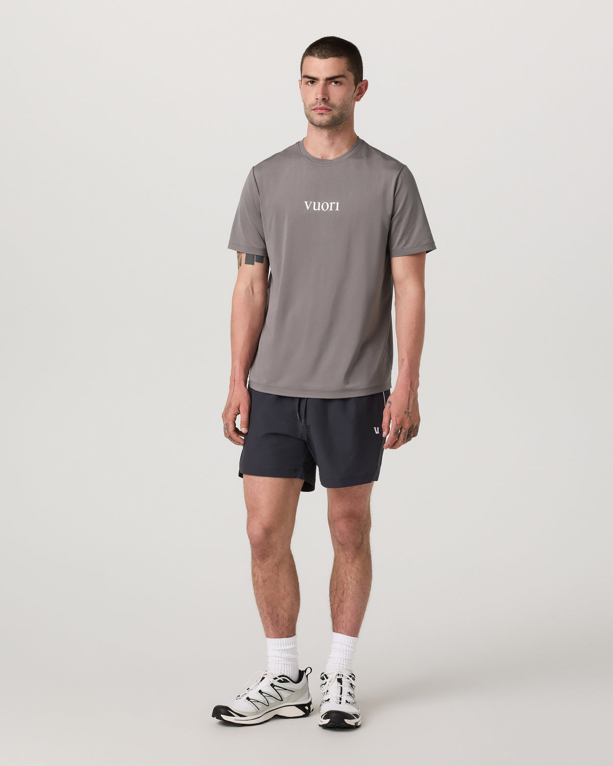 Vuori Short Sleeve Viewpoint Performance Tee 2.0 Pro Cavern
