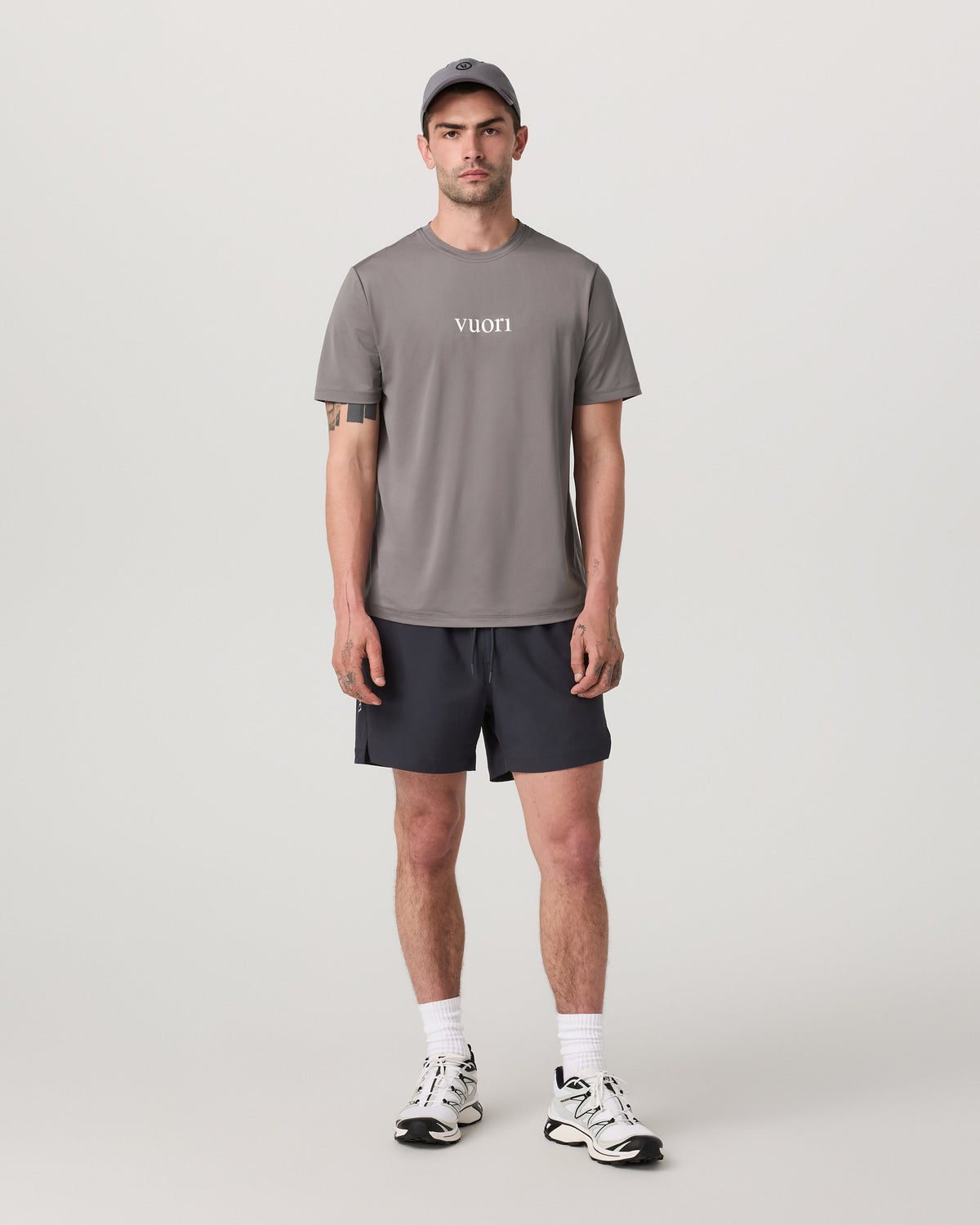 Vuori Short Sleeve Viewpoint Performance Tee 2.0 Pro Cavern