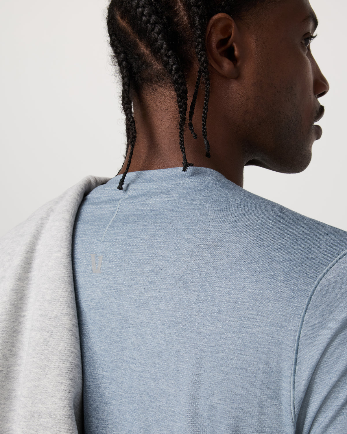 Vuori Short Sleeve Everyday Tee Men's Sea Glass Heather Tee
