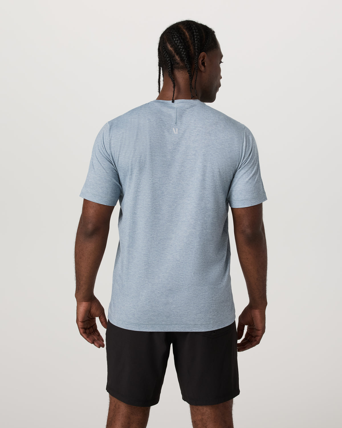 Vuori Short Sleeve Everyday Tee Men's Sea Glass Heather Tee