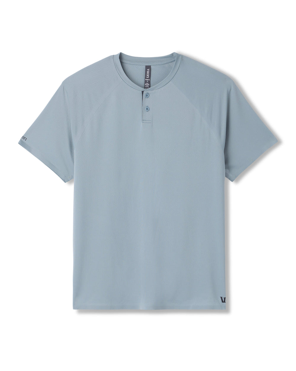 Vuori Short Sleeve Viewpoint Henley Mist