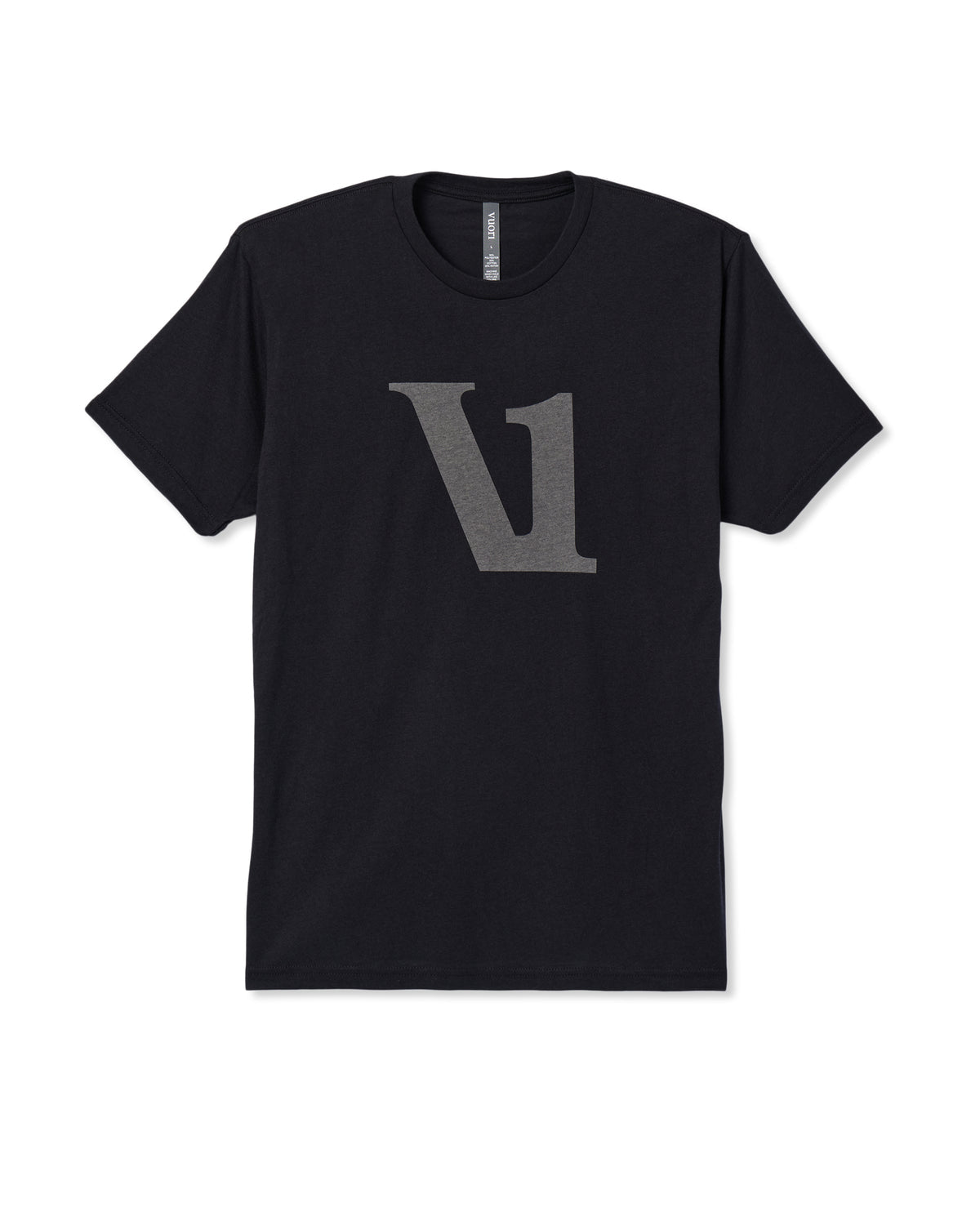 Vuori V1 Logo Tee Men's Black Graphic Tee