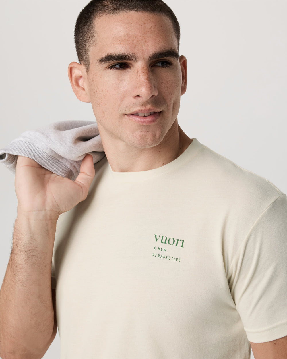 Vuori Vortex Tee Men's Natural Performance T-Shirt